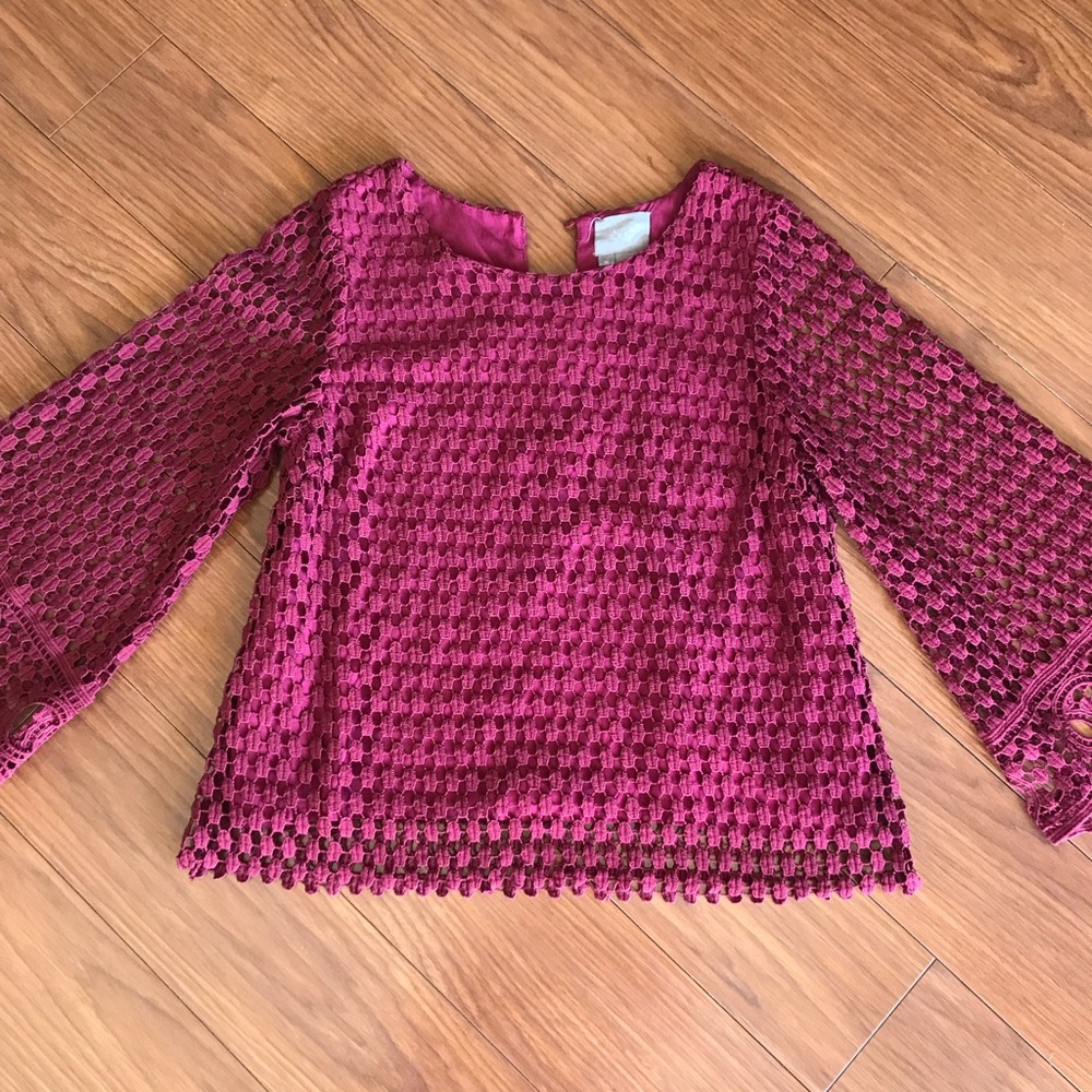 Anthropologie Vanessa Virginia Woven Top